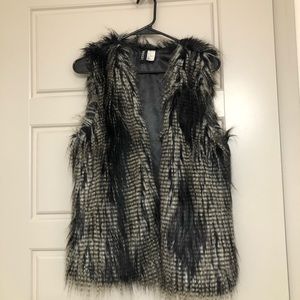 H&M Faux Fur Vest